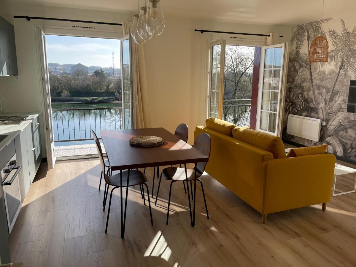 Ambiance Seine, Appartement Lumineux En Bordure De Seine - Chouette Thomery Exterior foto